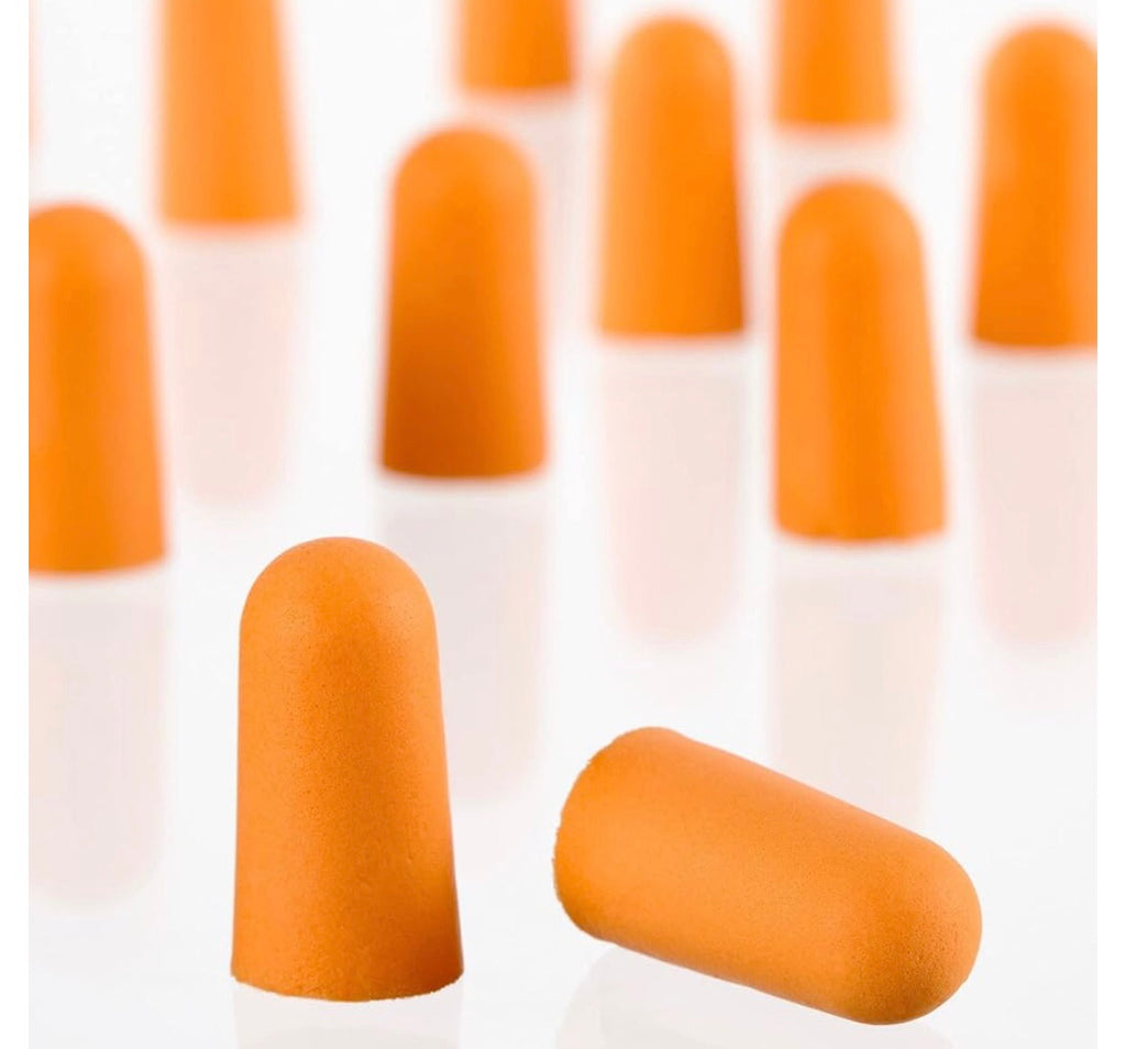 Individually wrapped Bulk ear plugs 50 pack.