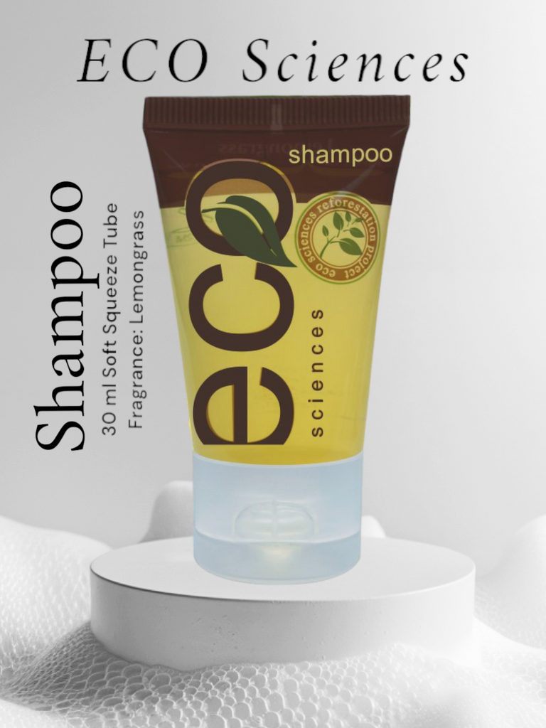 Hotel Supplies Canada ECO Shampoo Eco Sciences 100 pack Only 47¢ ea.