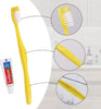 Bulk Toothbrush Canada / Paste Combo 50 pack - Branded Amenities by Custom Amenities Inc.