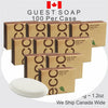 Hotel Bulk Soap ECO 34g 100 Pack - Branded Amenities by Custom Amenities Inc.
