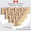 Hotel Soap Supplier ECO 20g 100 Pack Guest Soap - Branded Amenities by Custom Amenities Inc.