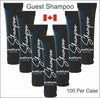 Hotel Supplies Shampoo AMBR Spa 50 pack - Branded Amenities by Custom Amenities Inc.